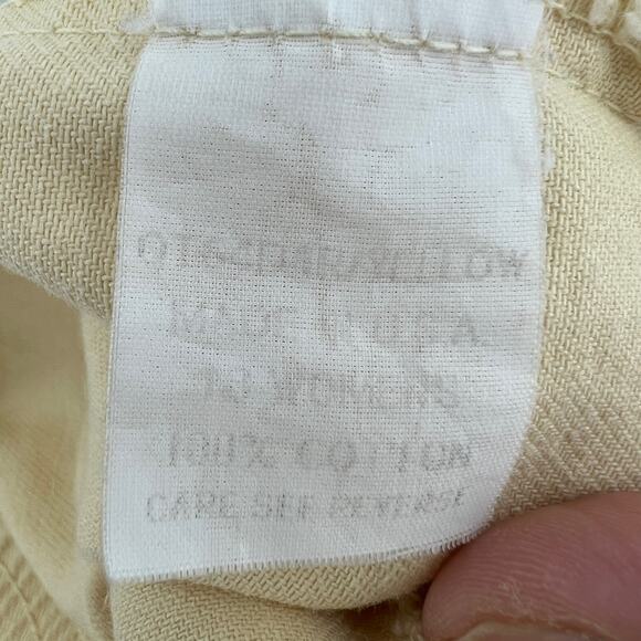 Cascade Blues (18) American VINTAGE 80's Plus Size Yellow Mom Jeans Tapered Leg - Picture 8 of 8